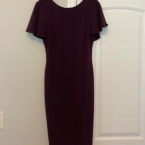 Calvin Klein purple dress